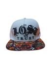 Boné Lost MCD Aba Reta Snapback Estilo Streetwear Boné Lost MCD Aba Reta Snapback Estilo Streetwear