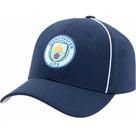 Boné Manchester City Aba Curva SuperCap Bordado frontal - Azul
