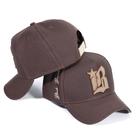 Boné Marrom Casual Black Brazil Snapback Ajustável Aba Curva