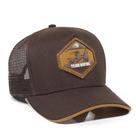 Boné Marrom Peão Boi Boiadeiro Country Trucker Telinha Boné Marrom Peão Boi Boiadeiro Country Trucker Telinha