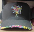 Boné masculino estampado black and colored