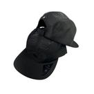 Boné Masculino Five Panel Aba Reta Modelo Aberto Strapback Preto Anth co Originals