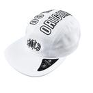 Boné Masculino Five Panel Aba Reta Modelo Aberto Strapback Preto Anth co Originals
