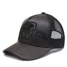Boné Masculino Trucker Telinha Atrevidu's Country Fazenda em Couro Alto Relevo