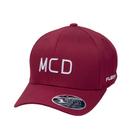 Boné MCD Aba Curva Snapback Flexfit Vermelho - Boné MCD Aba Curva Snapback Flexfit Vermelho -