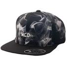 Boné MCD Aba Reta Smoke Fitão 1.10 Flexfit Preto Boné MCD Aba Reta Smoke Fitão 1.10 Flexfit Preto