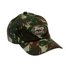 Boné Militar Rip Stop Com Patch Aplicado Jeep Piloto Camuflado