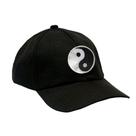 Boné Militar Rip Stop com Patch Aplicado Yin & Yang Preta
