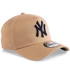 Boné New Era 9FORTY A-Frame New York Yankees MLB Original Cor:BegeTamanho:Único Boné New Era 9FORTY A-Frame New York Yankees MLB Original Cor:BegeTamanho:Único