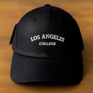 Boné New York e Los Angeles Masculino Curva Aba Torta Ajustável Preto Look Algodão Estilo Adulto