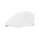 Boné Newsboy WRTTR 100% algodão ajustável para homens, branco