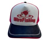 Boné Nitro Fishing Vermelho/Caramelo