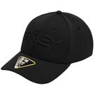Boné Oakley 6 Panel Stretch Hat Embossed - BLACKOUT