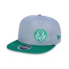 Boné Palmeiras Aba Reta Cinza Fit Futebol 9Fifty Boné Palmeiras Aba Reta Cinza Fit Futebol 9Fifty