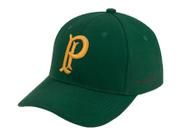 Boné Palmeiras Supercap Aba Curva Stretch Ajustável Dourado