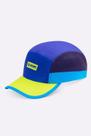 Boné para Corrida HUPI Run Fast Azul e Amarelo