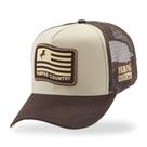 Boné Peão Rodeio Bandeira Exclusiva Pampas Country Estilo Sertanejo Boné Peão Rodeio Bandeira Exclusiva Pampas Country Estilo Sertanejo