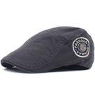 Boné plano ajustável para homens, elegante chapéu Gatsby Newsboy