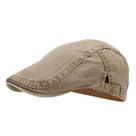 Boné plano ajustável para homens, estilo clássico de Gatsby Newsboy