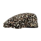 Boné plano Gatsby Newsboy, chapéu masculino de algodão com estampa de leopardo Boné plano Gatsby Newsboy, chapéu masculino de algodão com estampa de leopardo