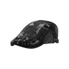 Boné plano Gatsby Newsboy Hat, jeans envelhecido para homens Boné plano Gatsby Newsboy Hat, jeans envelhecido para homens