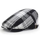 Boné plano Gatsby Newsboy Hat Scally Cap para homens de algodão/jeans