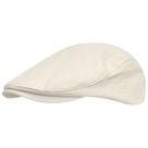 Boné plano masculino de algodão branco Gatsby Newsboy Cabbie 56-58cm