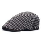 Boné plano masculino Gatsby Newsboy Hat Scally Cap de algodão ou jeans