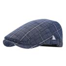Boné plano, unissex, xadrez, chapéu Gatsby Newsboy Scally Ivy Cabbie