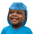 Boné Praia Bebê Proteção UV Azul Ibiza Up Baby Boné Praia Bebê Proteção UV Azul Ibiza Up Baby