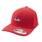 Boné Quiksilver Aba Curva Destination EUA SM23 Vermelho