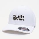 Boné Quiksilver Aba Curva Outline Broken Omni SM26 Branco