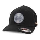 Boné Quiksilver Flexfit Gradient Logo Natgeo Black Boné Quiksilver Flexfit Gradient Logo Natgeo Black