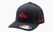Boné quiksilver original emb big solid black