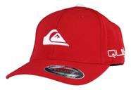 Boné quiksilver original emb big solid red