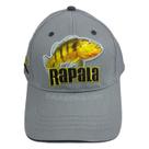 Boné Rapala - Cinza Logo Amarelo-New