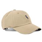 Boné Reserva Sarja Bordado Pica Pau Casual Algodão Strapback Aba Curva Ajustável 83818 Cor:KhakiTamanho:Único