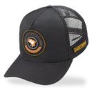 Boné Rodeio Country Sharecropper Preto com Detalhes Bordados Boné Rodeio Country Sharecropper Preto com Detalhes Bordados