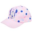 Boné Rosa Minnie Aba Curva Disney