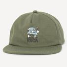 Boné RVCA Aba Reta Keep Looking WT26 Verde Militar