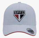 Boné São Paulo Bordado Frontal Mediterrâneo Aba Curva