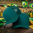 Boné Seleção Brasileira Use Young Futebol Copa Liso Várias Cores