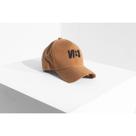 Boné Snapback Aba Curva Vibs Caramelo