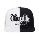 Boné Snapback Ajustável Thug Life - Bordado Hip Hop - Moda Casual para Adultos Boné Snapback Ajustável Thug Life - Bordado Hip Hop - Moda Casual para Adultos