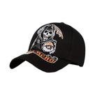 Boné Snapback Bordado Com Caveira SAMCRO Sons of Anarchy, Casual, De Alta Qualidade, Para