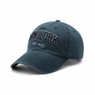 Boné Snapback New York Vintage Algodão Lavado Bordado Retrô Luke Sports Cor:Azul