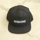 Boné Snapback Overcome "Script" Preto Boné Snapback Overcome "Script" Preto
