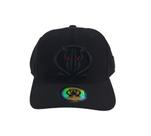 Boné Snapback Rhino Size Aba Curva - Preto