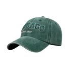 Boné Snapback Unissex de Algodão - Estilo Hip Hop Chicagoh para Primavera/Verão