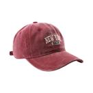 Boné Snapback Unissex Vintage Lavado Com Bordado NEW YORK Ajustável E Macio Para Primavera E Outono Boné Snapback Unissex Vintage Lavado Com Bordado NEW YORK Ajustável E Macio Para Primavera E Outono